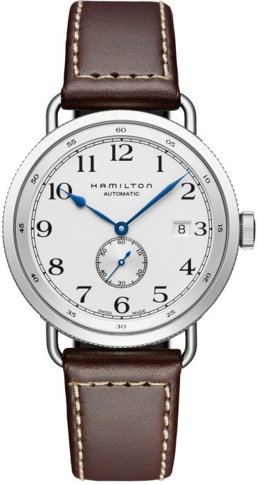 Hamilton Hamilton Khaki Navy PIONEER SMALL SECOND