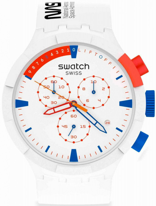 ⌚ Купить часы SWATCH EXTRAVEHICULAR SB04Z400 в интернет-магазине Dawos по  цене 18100 руб.