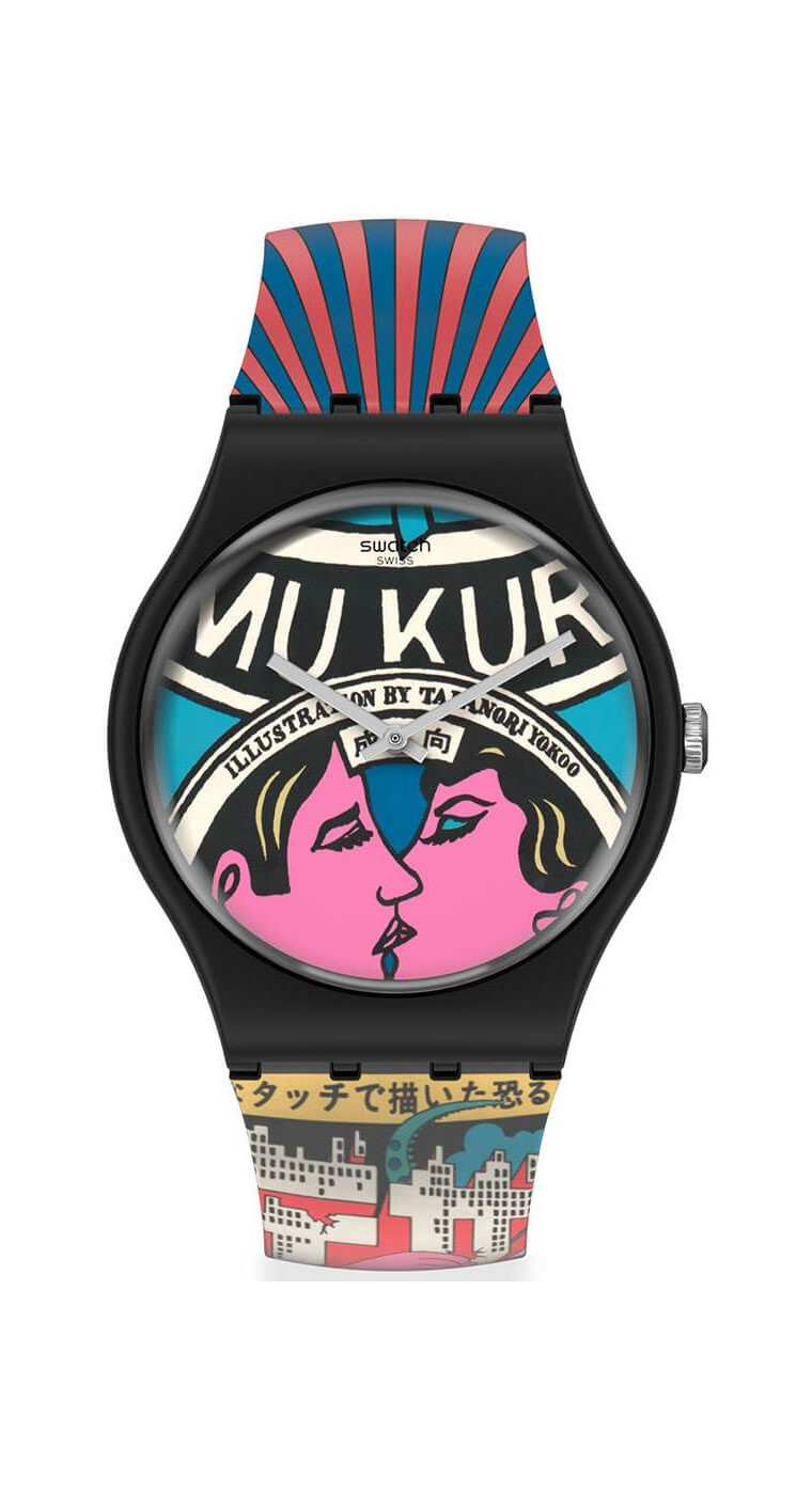 ⌚ Купить часы SWATCH THE CITY AND DESIGN THE WONDERS OF LIFE SUOZ334 в  интернет-магазине Dawos по цене 11000 руб.