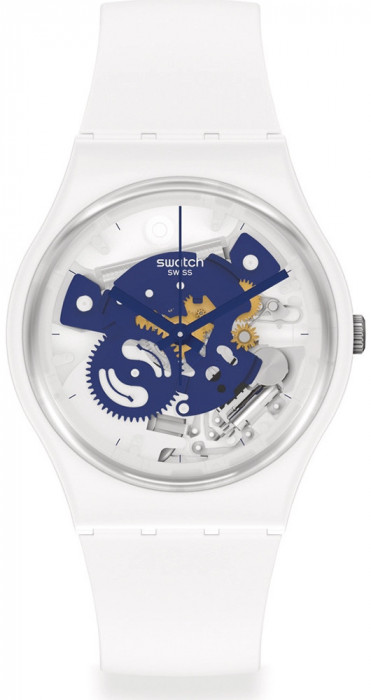SWATCH TIME TO BLUE SMALL