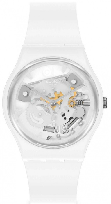 SWATCH SPOT TIME WHITE