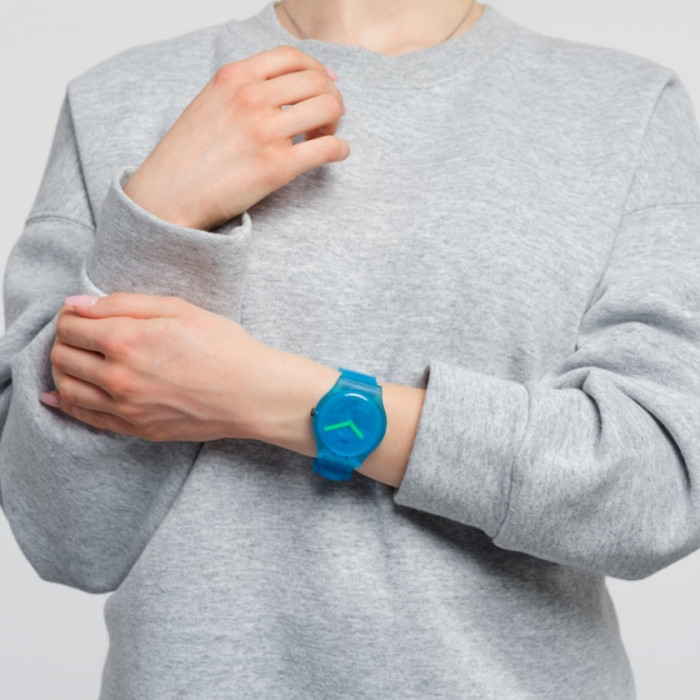 SWATCH OCEAN BLUR