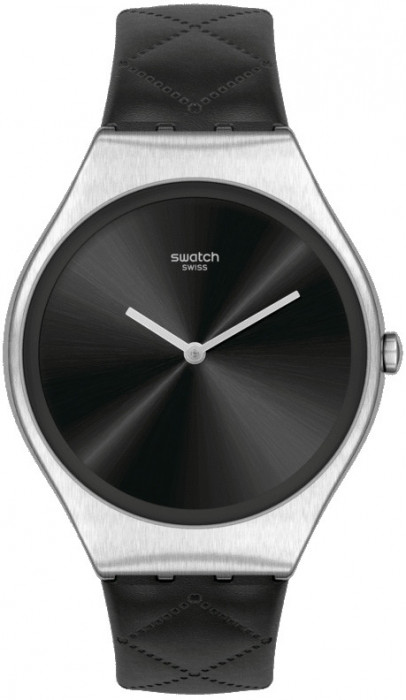 SWATCH BLACK QUILTED
