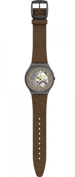 SWATCH SILVER SKELETON