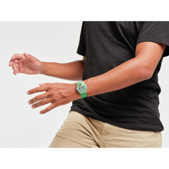 SWATCH SHIMMER GREEN