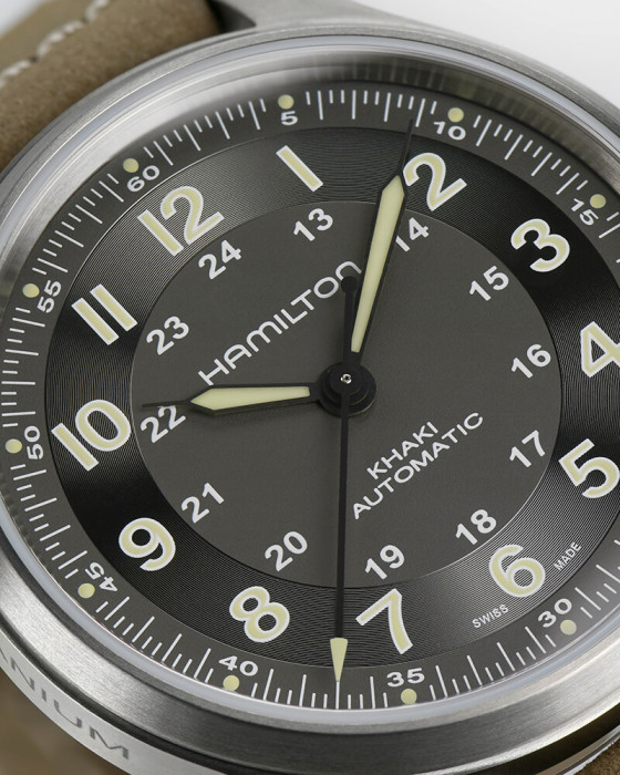 Hamilton Khaki Field Titanium Auto