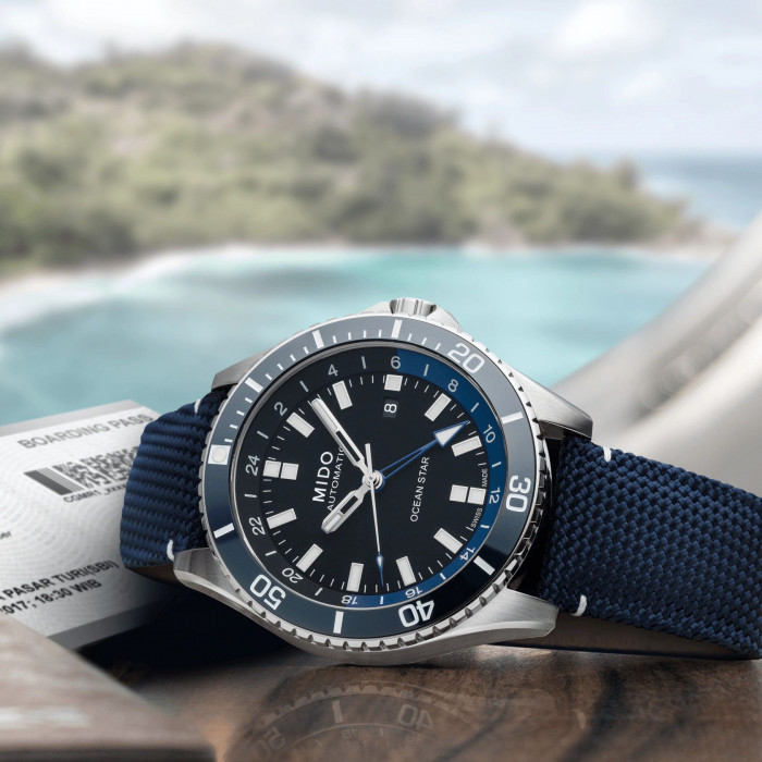 MIDO OCEAN STAR GMT