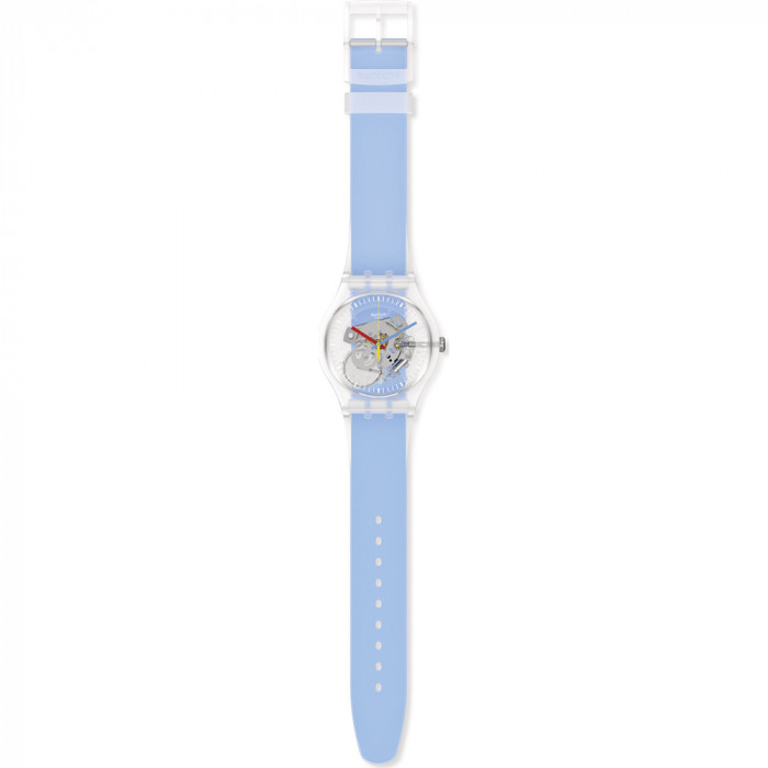 SWATCH CLEARLY BLUE STRIPED