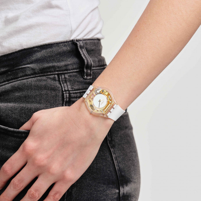 SWATCH COEUR DORADO
