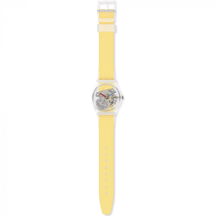 SWATCH CLEARLY YELLOW STRIPED
