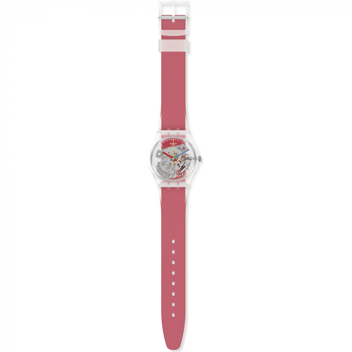 SWATCH CLEARLY RED STRIPED