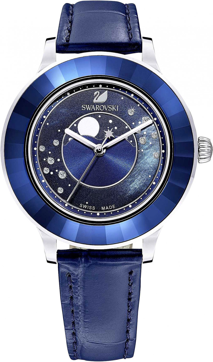 ⌚ Купить часы SWAROVSKI OCTEA LUX MOON 5516305 в интернет-магазине Dawos поцене 55250 руб.