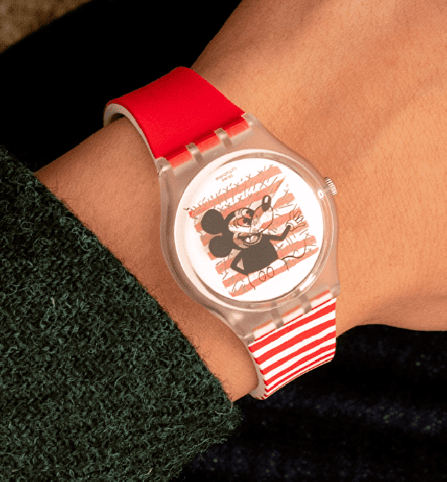 SWATCH MOUSE MARINIERE