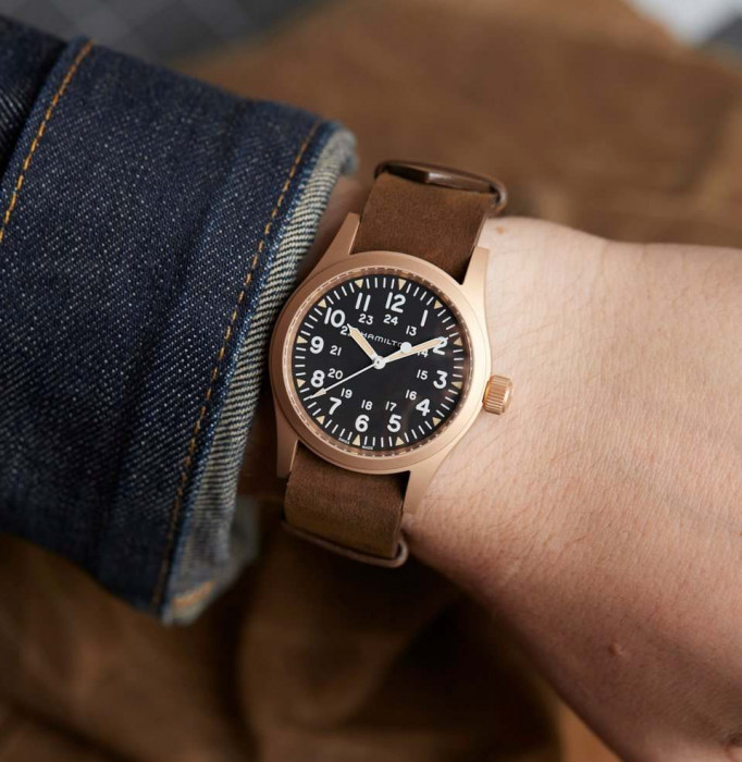 Hamilton KHAKI FIELD MECHANICAL BRONZE