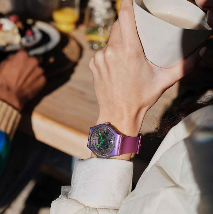 SWATCH SHIMMER PURPLE