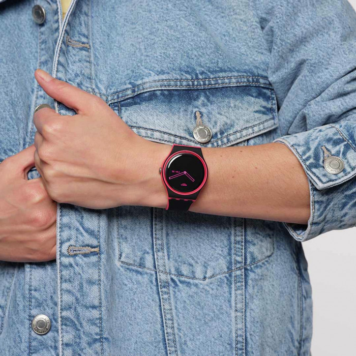 SWATCH MINIMAL LINE PINK