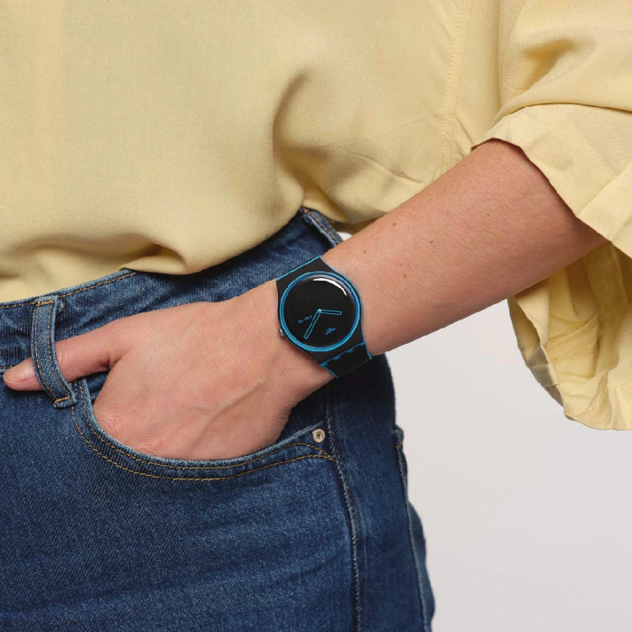 SWATCH MINIMAL LINE BLUE