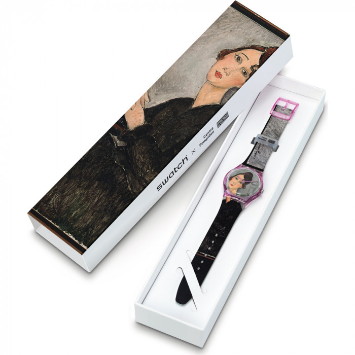 SWATCH PORTRAIT OF DEDIE, BY AMEDEO MODIGLIANI