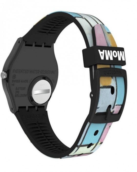 SWATCH COMPOSITION IN OVAL WITH COLOR PLANES 1