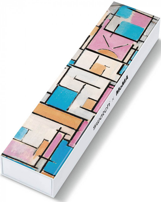 SWATCH COMPOSITION IN OVAL WITH COLOR PLANES 1