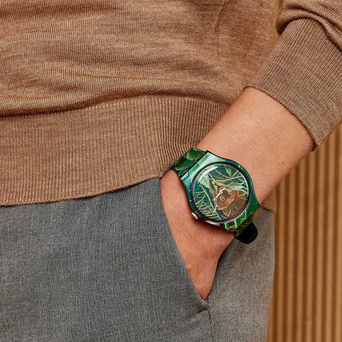 SWATCH THE DREAM BY HENRI ROUSSEAU, THE WATCH