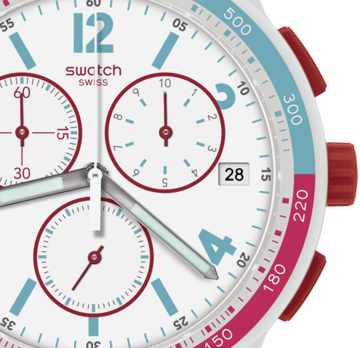 SWATCH RED TRACK