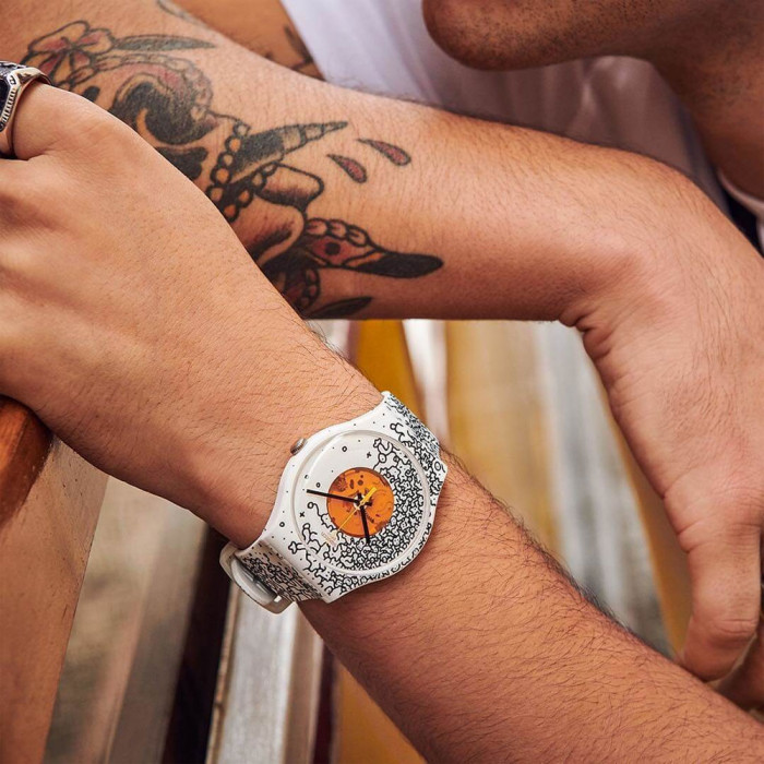 SWATCH ORANGE PUSHER