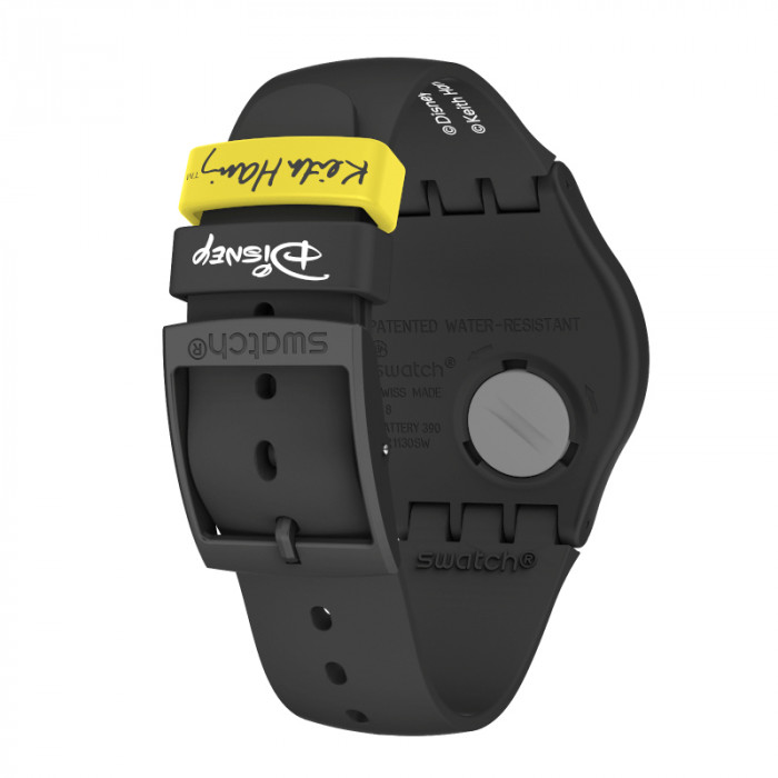 SWATCH MICKEY BLANC SUR NOIR