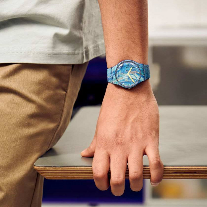 SWATCH THE STARRY NIGHT BY VINCENT VAN GOGH