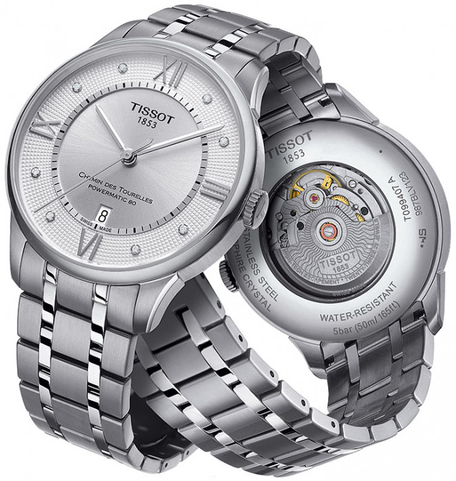 Tissot CHEMIN DES TOURELLES POWERMATIC 80