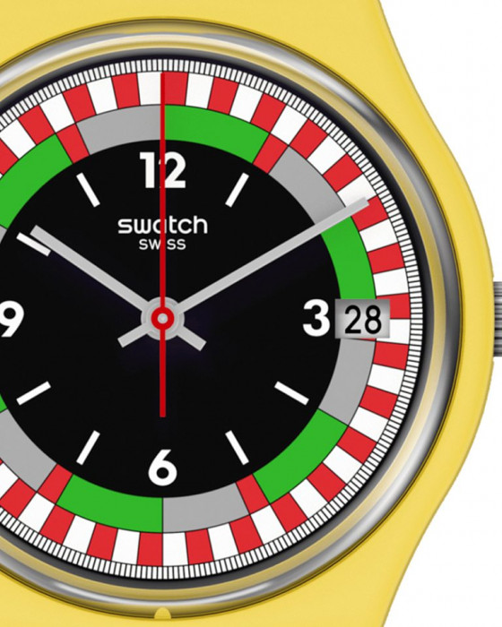 SWATCH YEL RACE