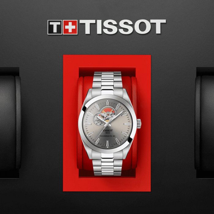 TISSOT GENTLEMAN POWERMATIC 80 OPEN HEART