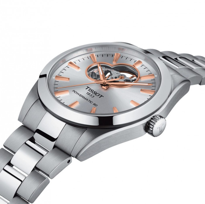 TISSOT GENTLEMAN POWERMATIC 80 OPEN HEART