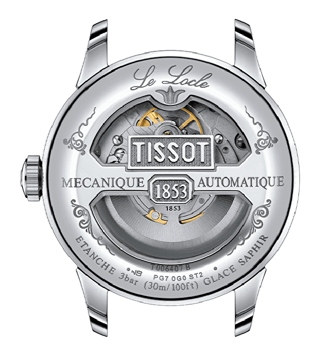TISSOT Le Locle Powermatic 80 Open Heart