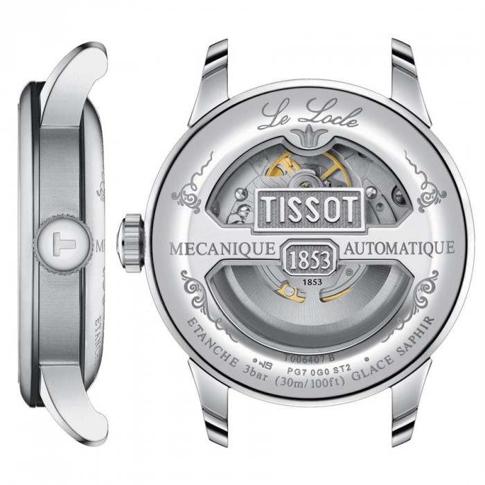 TISSOT Le Locle Powermatic 80 Open Heart