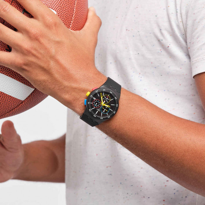SWATCH BLACK-ONE