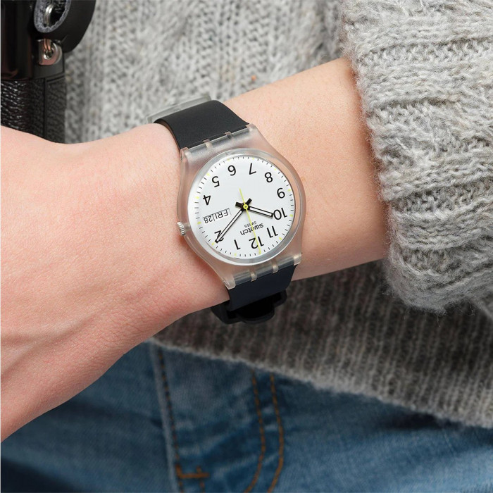 SWATCH RINSE REPEAT BLACK