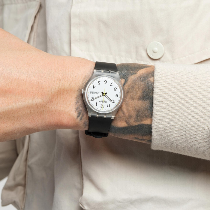SWATCH RINSE REPEAT BLACK