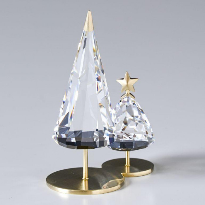 Волшебный Дуэт Рождественских Елок Swarovski