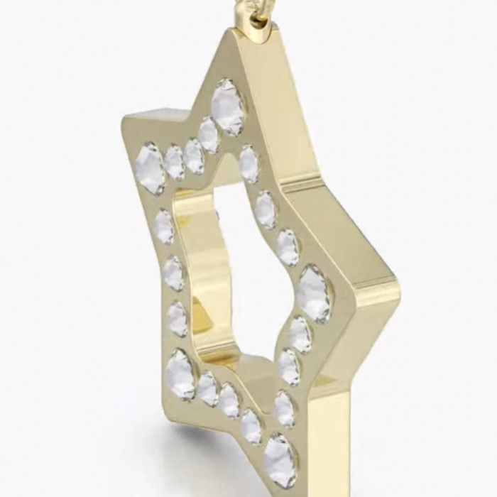 Праздничное украшение Волшебная Звезда Swarovski