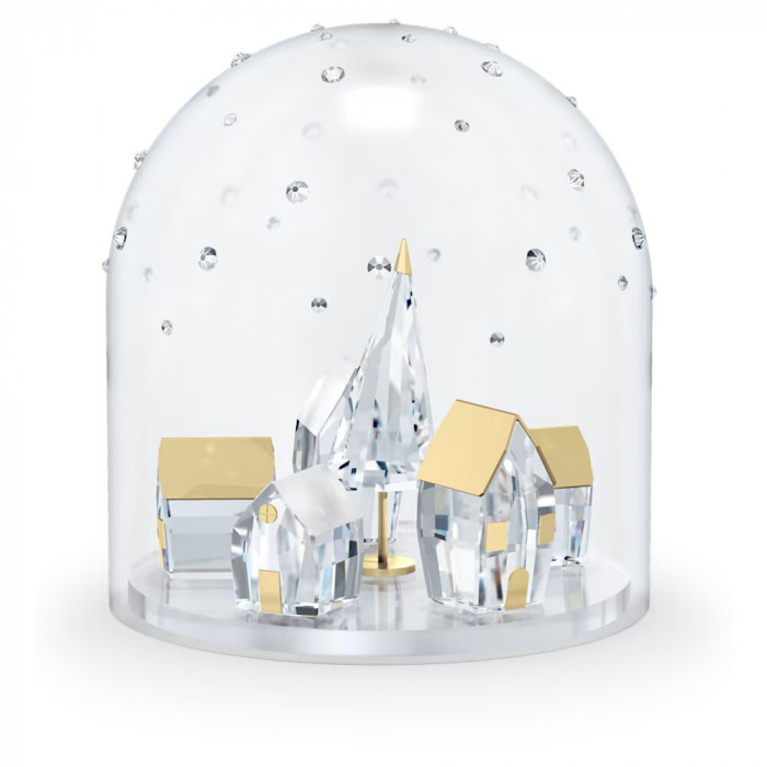 Украшение Swarovski - ПРАЗДНИЧНОЕ ВОЛШЕБСТВО: ЗИМНЯЯ ДЕРЕВНЯ
