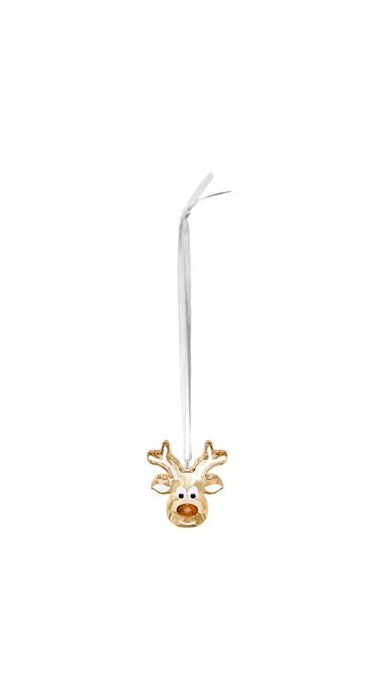 Украшение-орнамент Пряничный олень Swarovski