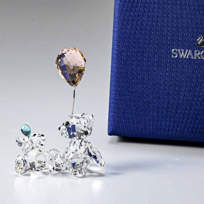 Фигурка Мишка Крис - Мать и дитя Swarovski