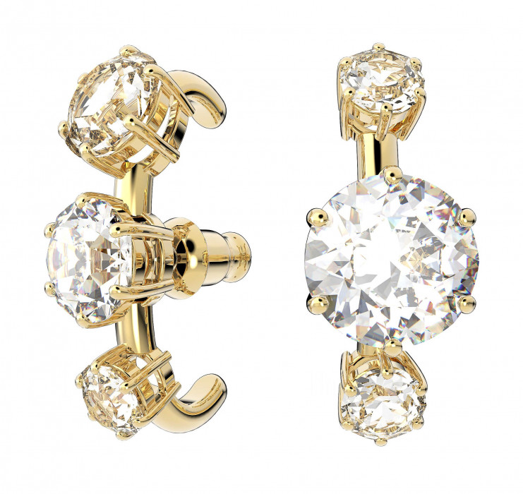 Серьги-каффы Swarovski Constella