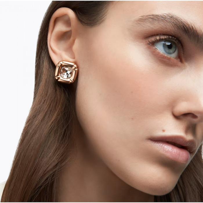 Серьги пусеты-гвоздики Swarovski Dulcis