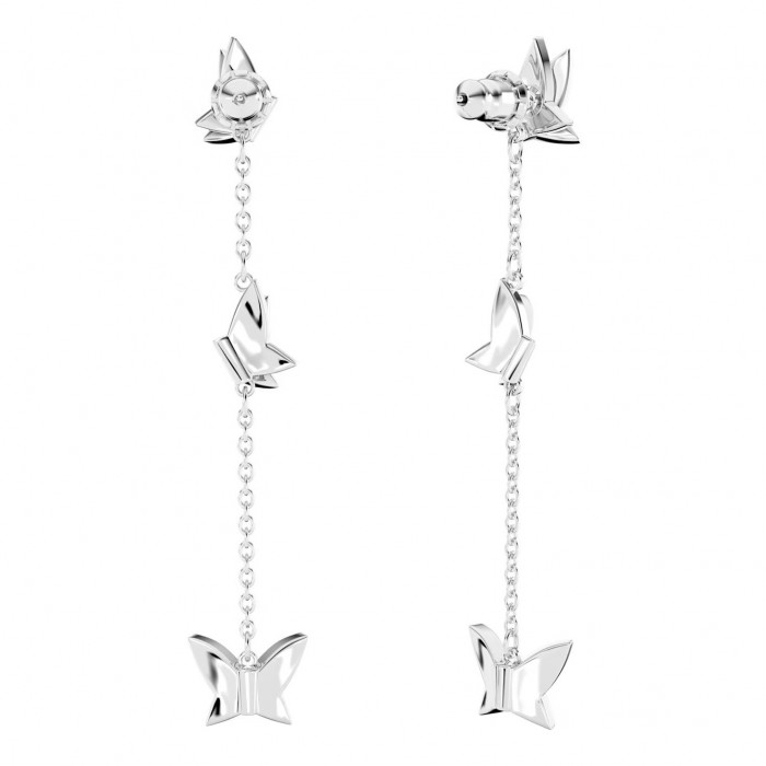 Серьги-подвески Бабочки Swarovski Lilia