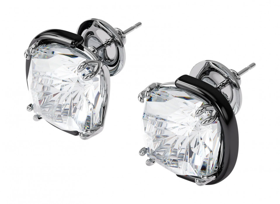 Серьги пусеты-гвоздики Swarovski Harmonia