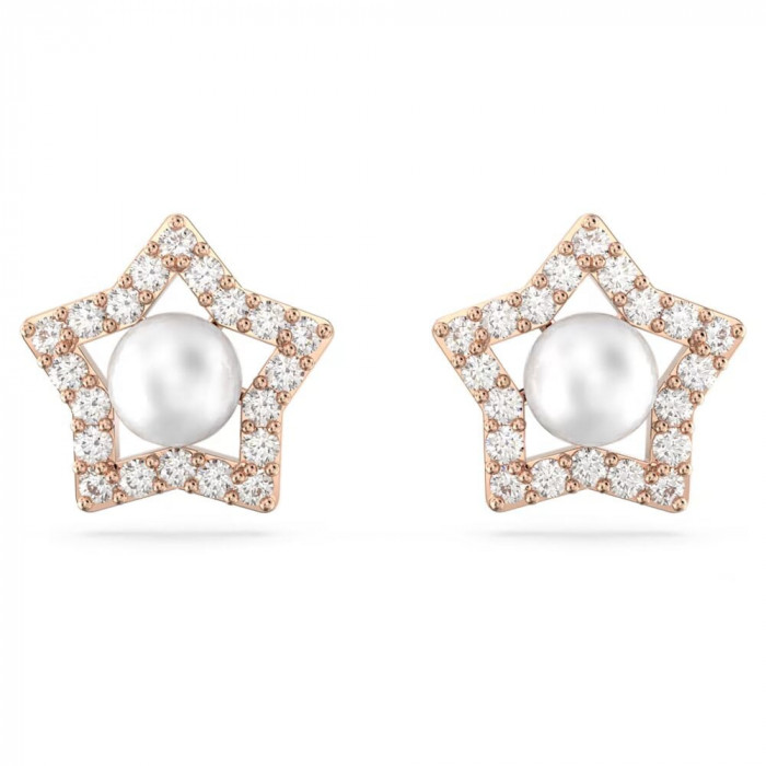 Серьги пусеты-гвоздики Swarovski Stella