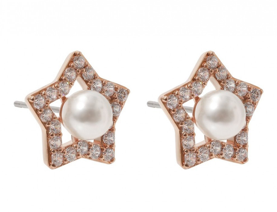 Серьги пусеты-гвоздики Swarovski Stella