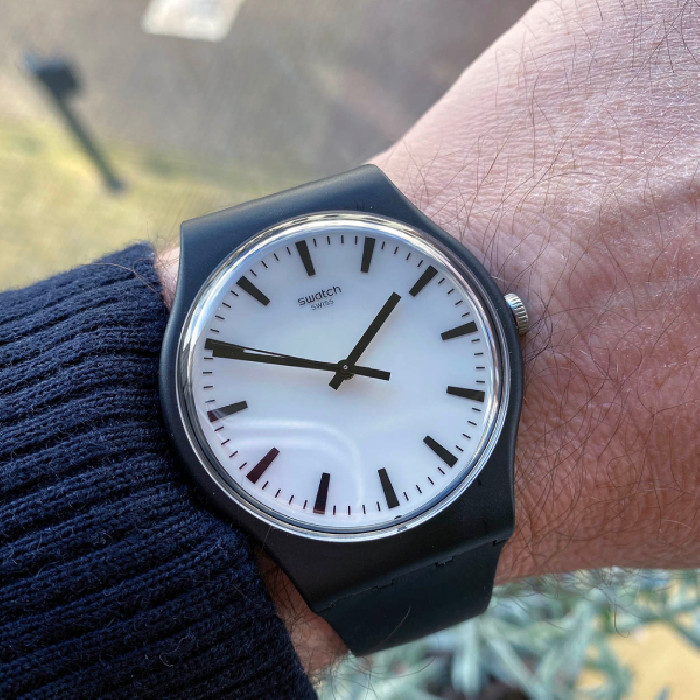 SWATCH BLACKBACK PAY!